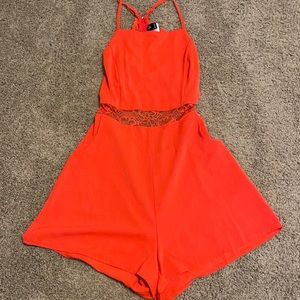 Orange Romper from Windsor